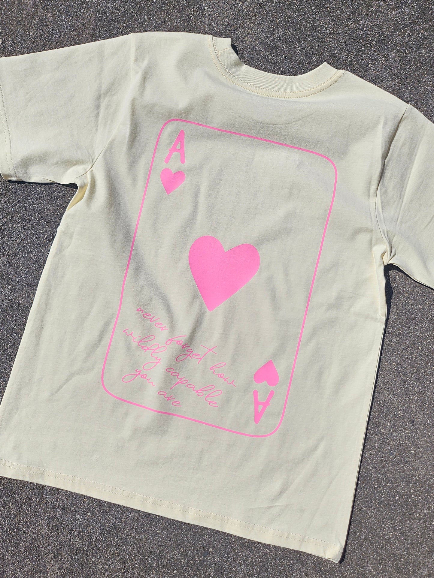 WILD CARD- OVERSIZED TEE