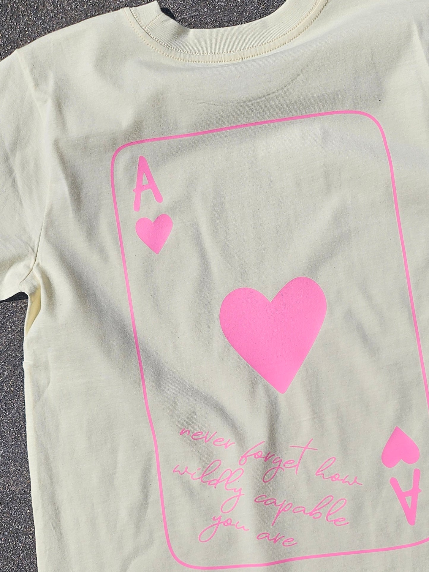 WILD CARD- OVERSIZED TEE