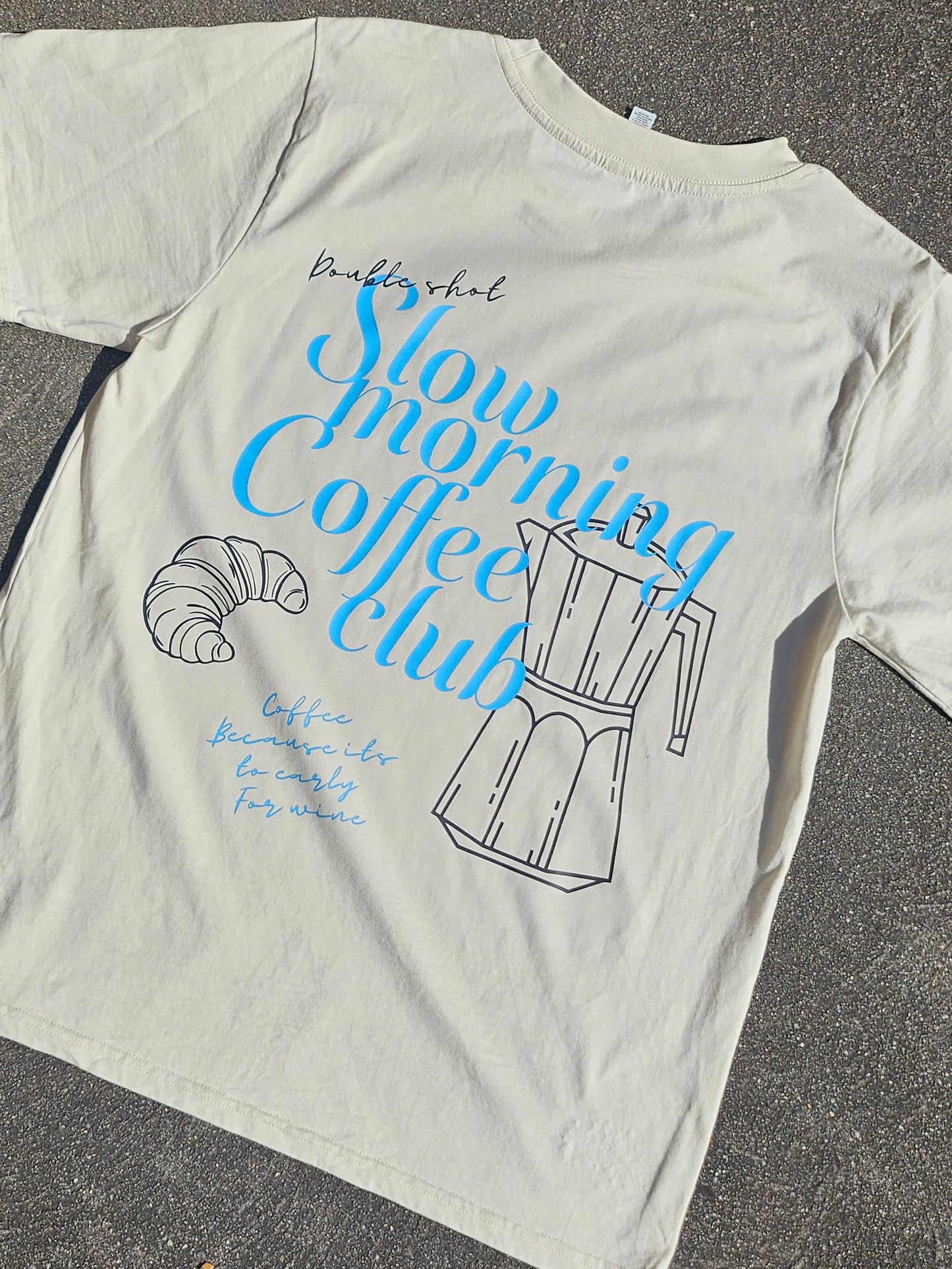 COFFEE CLUB- OVERSIZED TEE