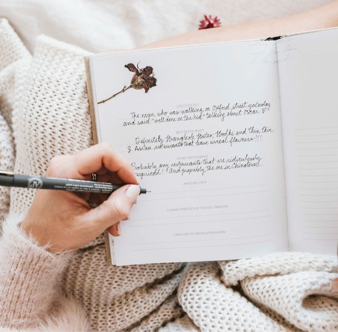 SWEPT AWAY BY WONDERLUST- JOURNAL