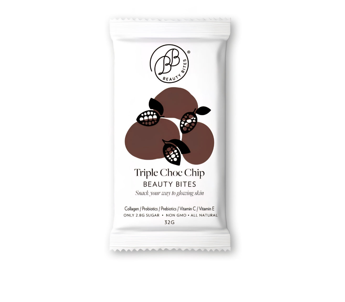 KRUMBLED FOODS BEAUTY BITES: TRIPLE CHOC CHIP