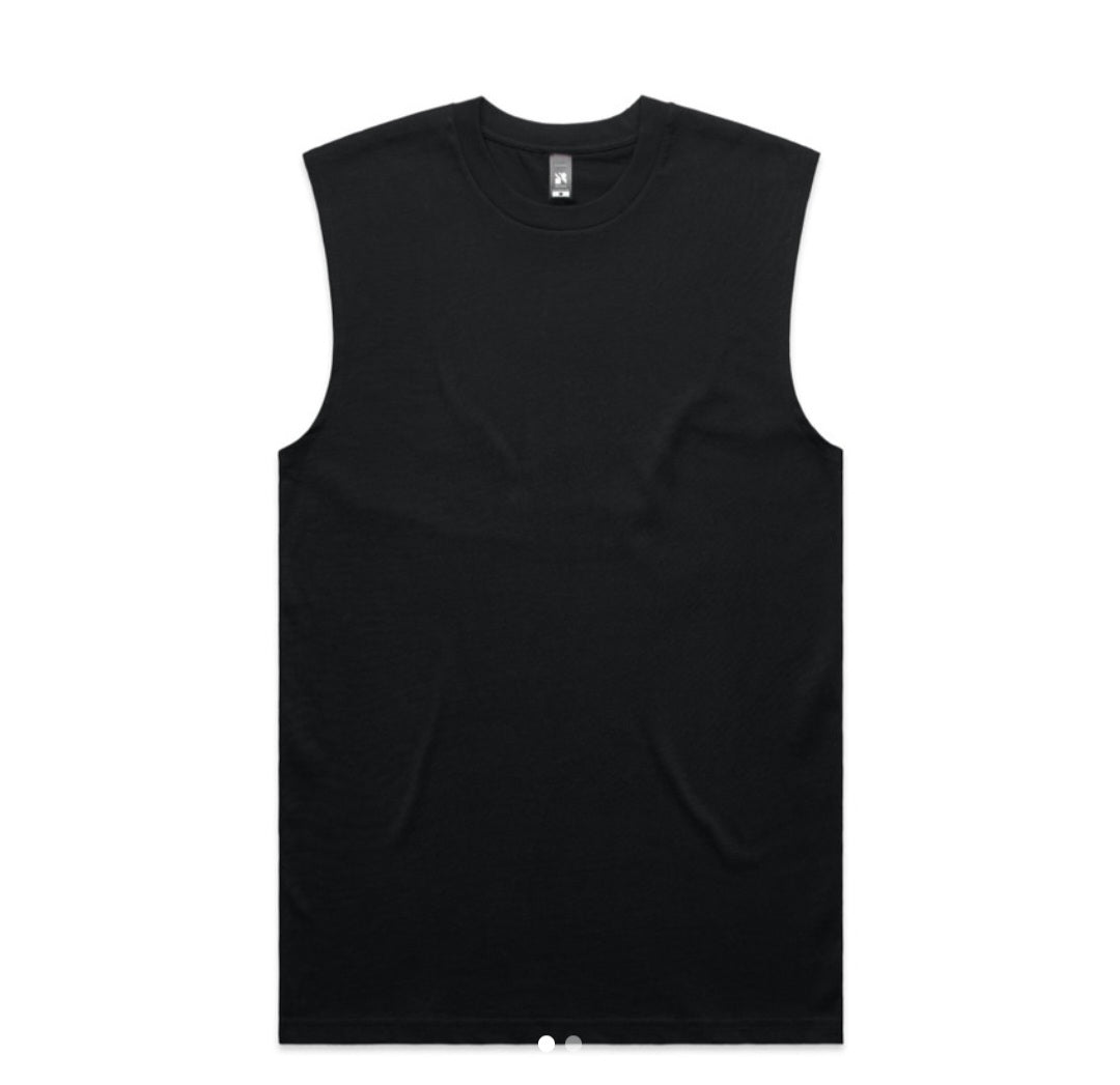AS COLOURS- CLASSIC TANK & LOGO DESIGN/ QTY 1