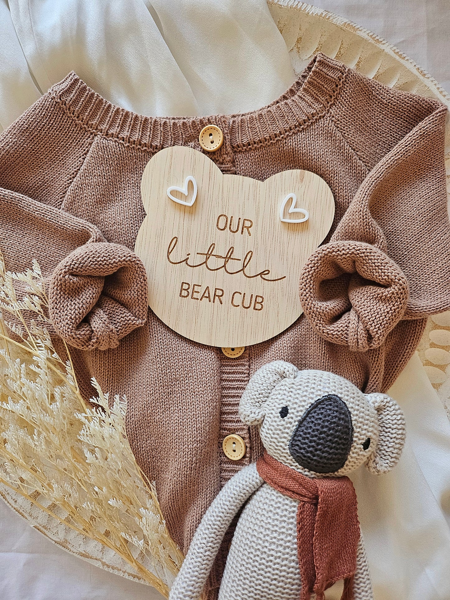 TEDDY- OUR LITTLE BEAR CUB PLAQUE