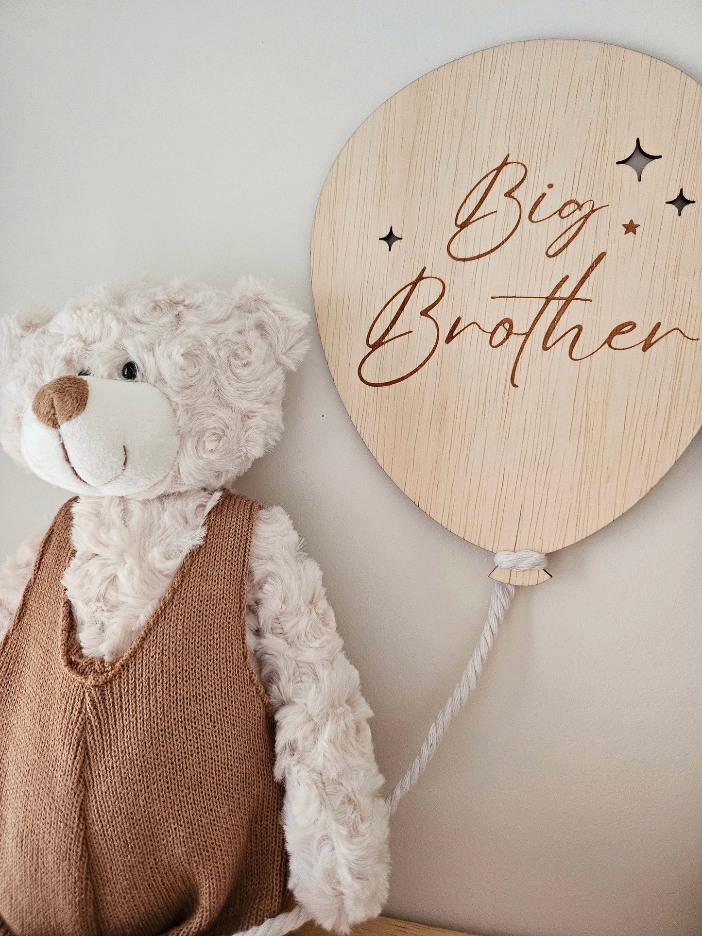 BIG BROTHER/SISTER ANNOUNCEMENT PLAQUE