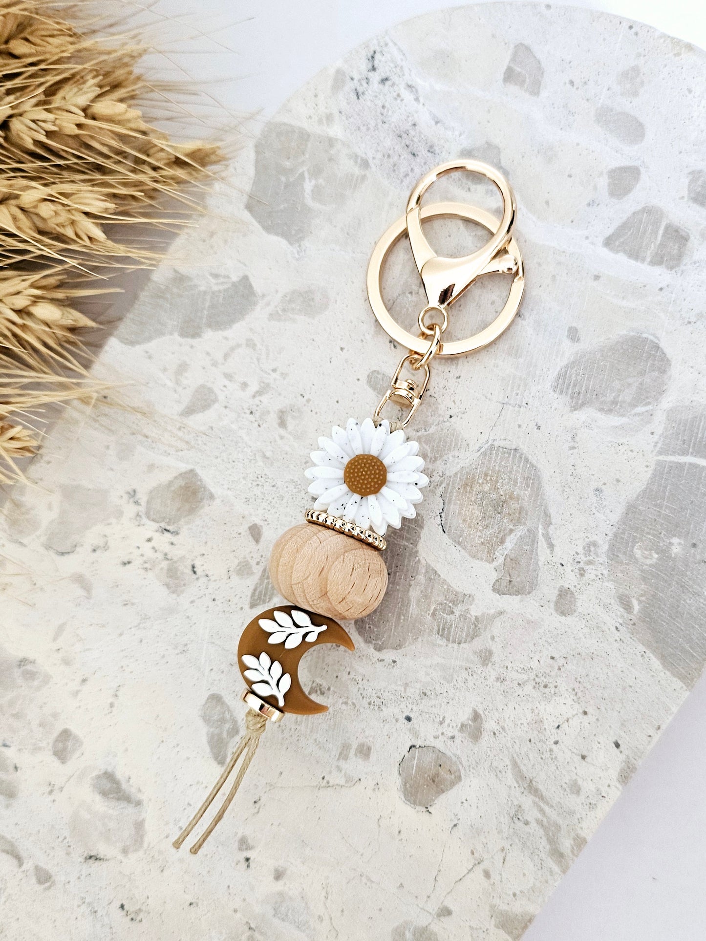 KEYRING- BOHO MOON