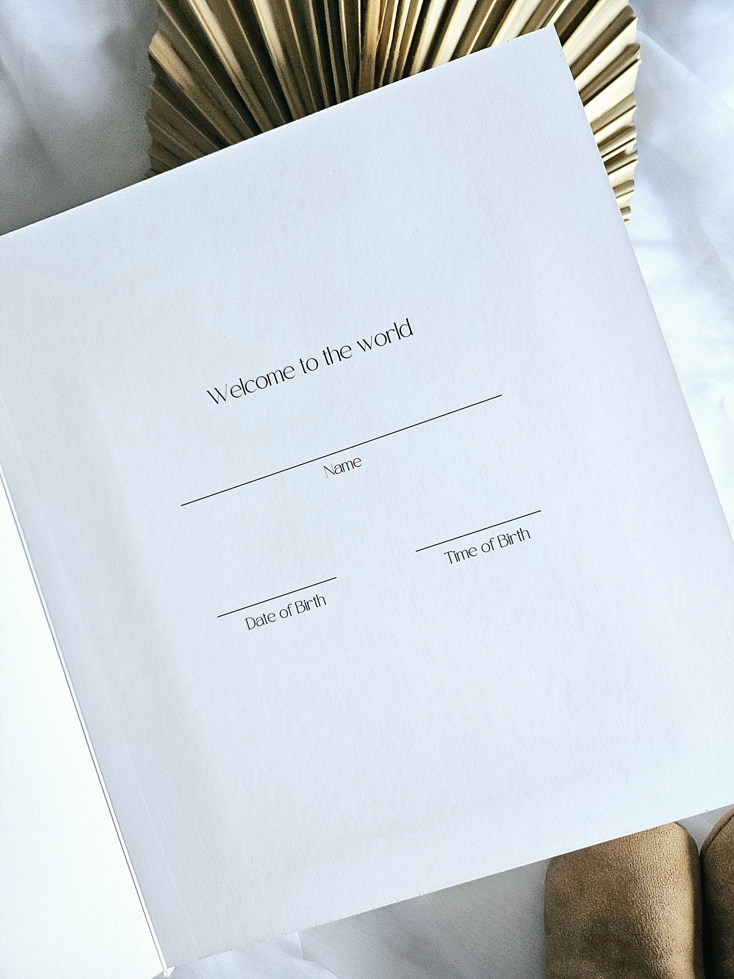 KEEPSAKE PHOTO ALBUM