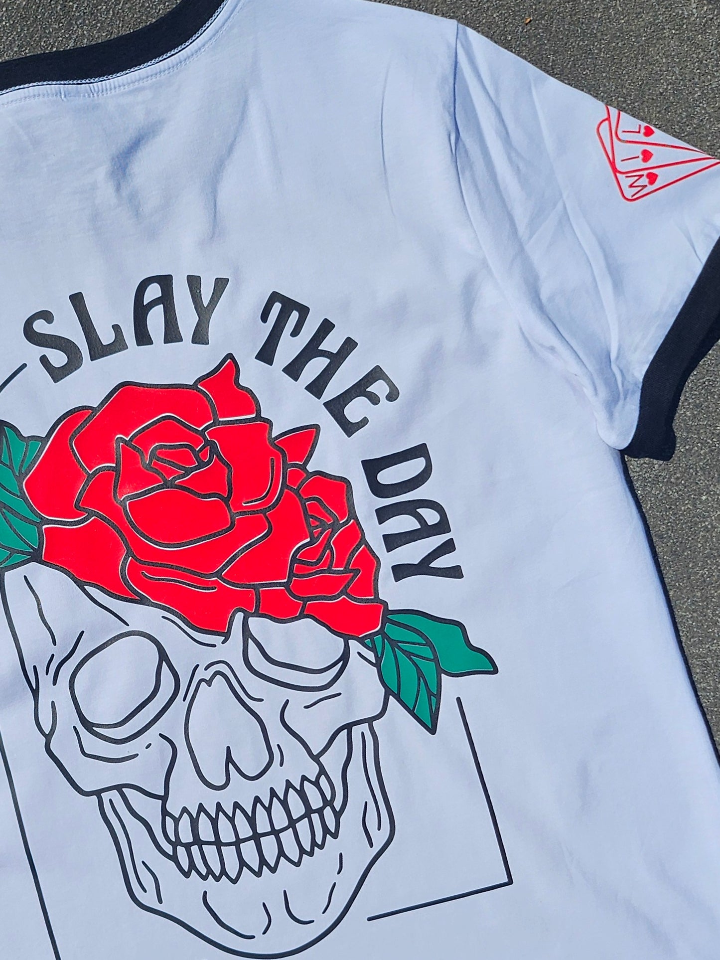 SLAY THE DAY- OVERSIZED TEE
