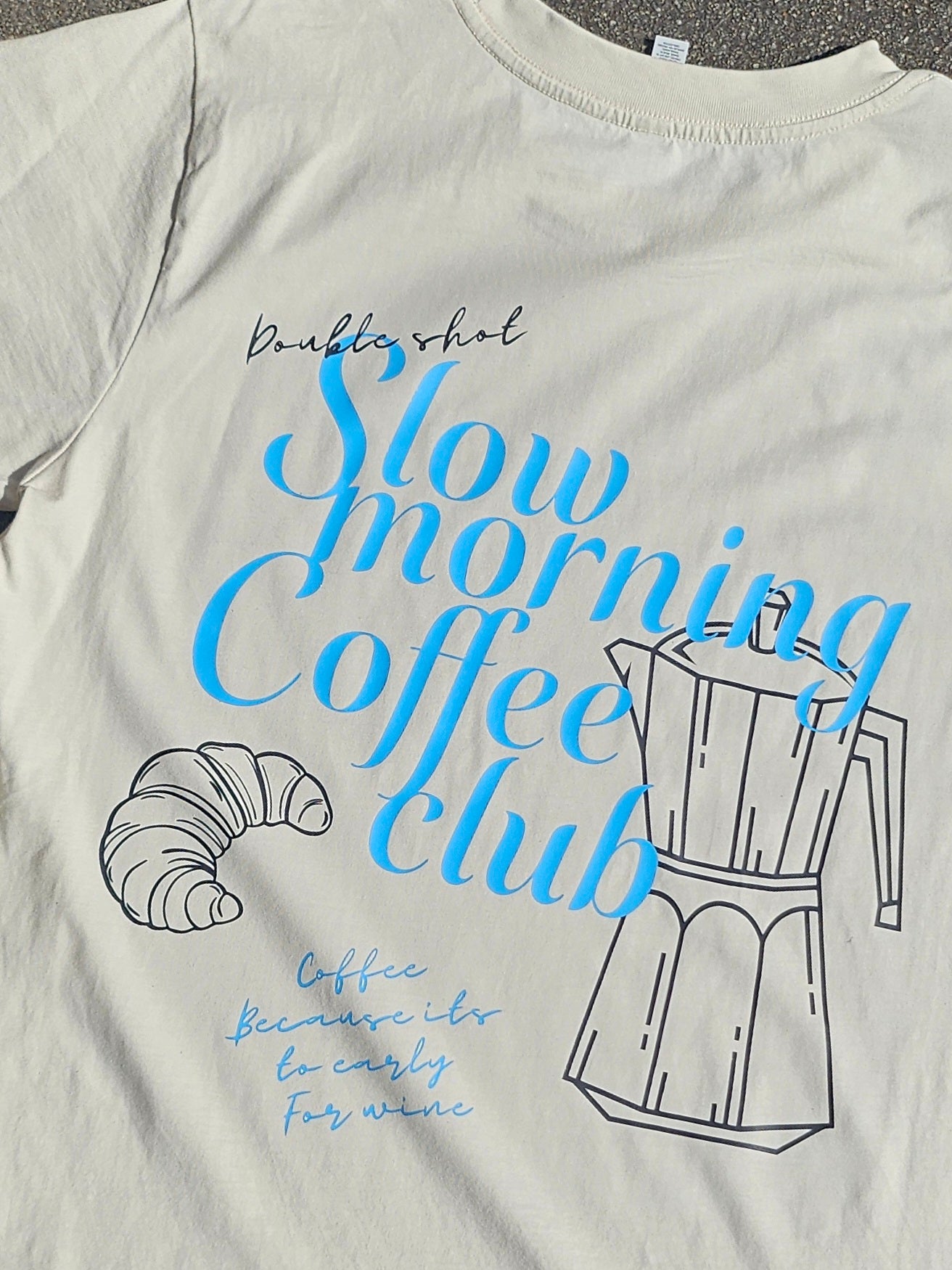COFFEE CLUB- OVERSIZED TEE