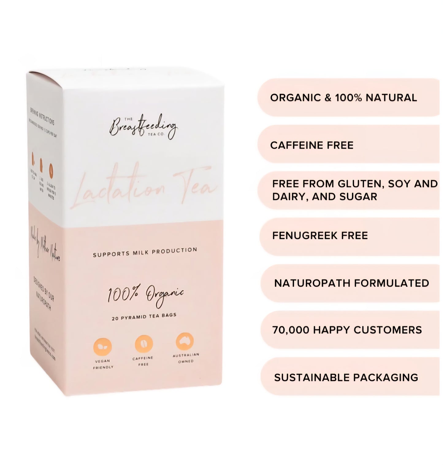 THE BREASTFEEDING TEA CO - LACTATION TEA