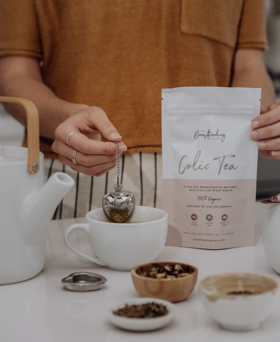 THE BREASTFEEDING TEA CO- COLIC TEA