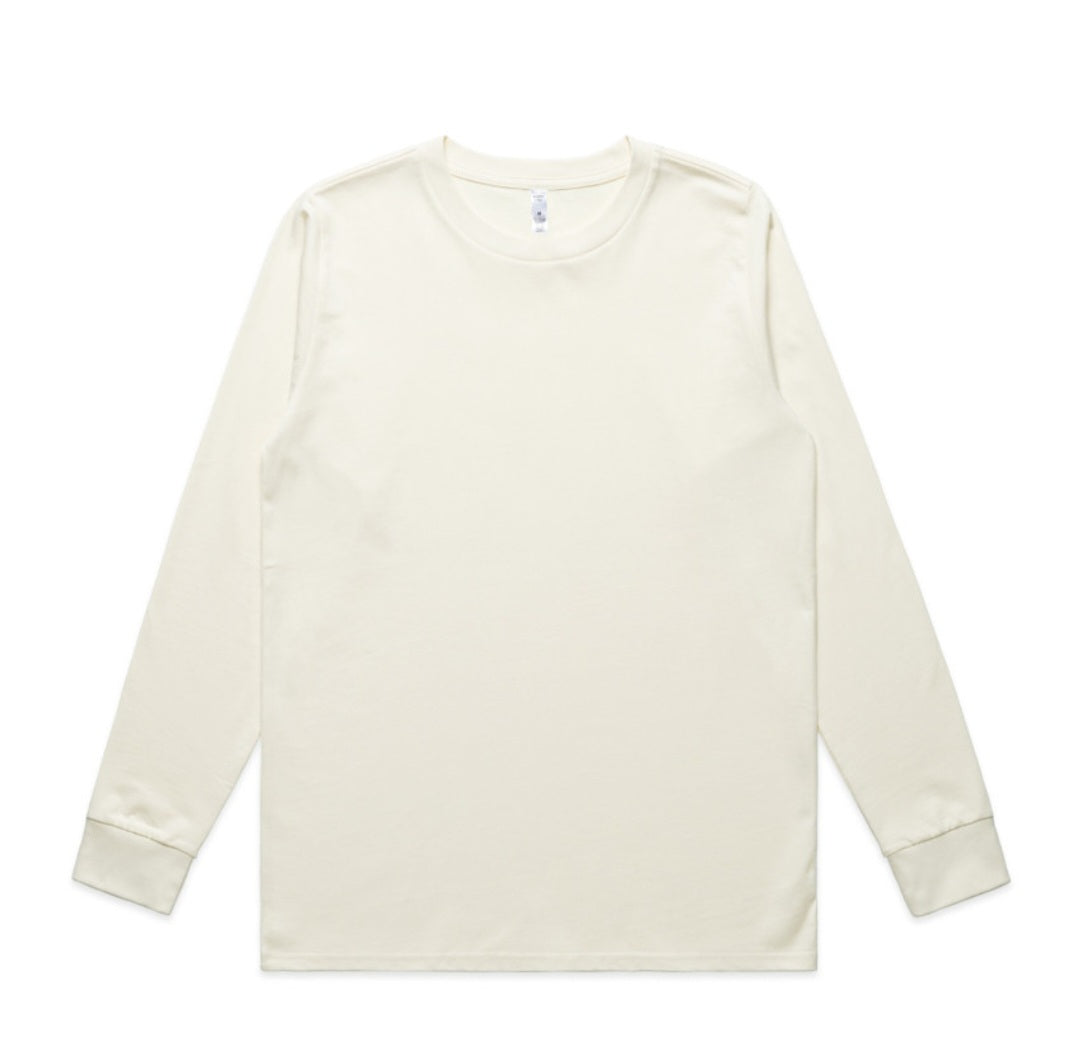 AS COLOURS- WO'S CLASSIC L/S, WITH LOGO DESIGN, SINGLE L/S