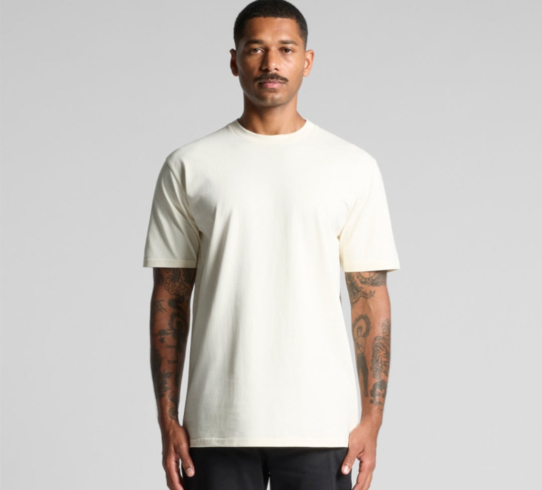 AS COLOURS- MEN'S TEE & LOGO DESIGN/ SINGLE TEE