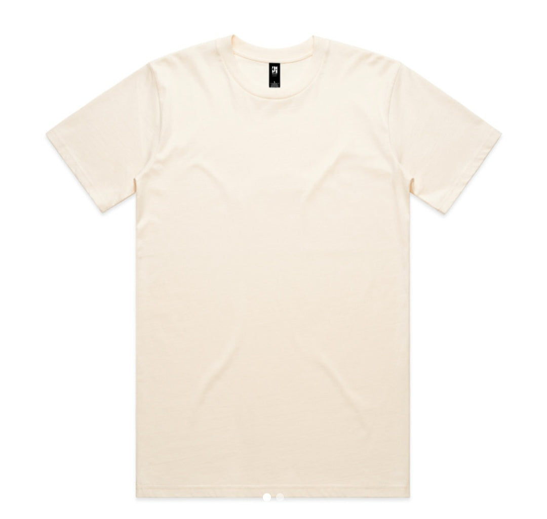 AS COLOURS- MEN'S TEE & LOGO DESIGN/ SINGLE TEE