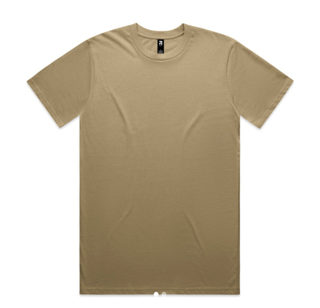 AS COLOURS- MEN'S TEE & LOGO DESIGN/ SINGLE TEE