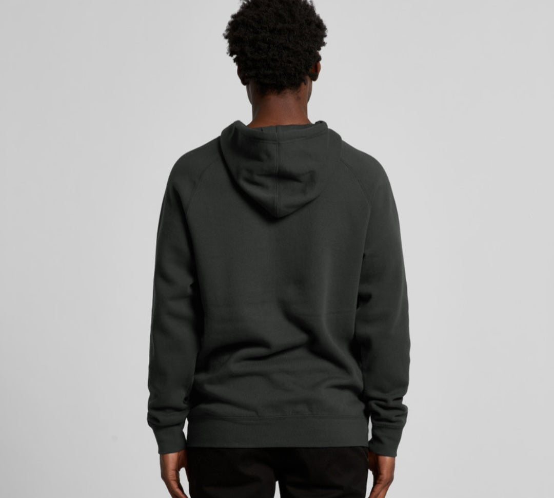 AS COLOURS- MEN'S HOODIE & LOGO DESIGN/ QUANTITY OF 10