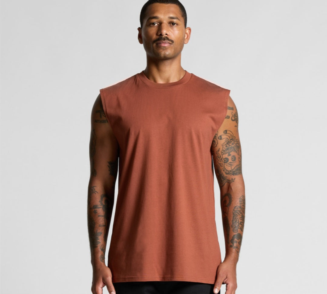 AS COLOURS- CLASSIC TANK & LOGO DESIGN/ QTY 1