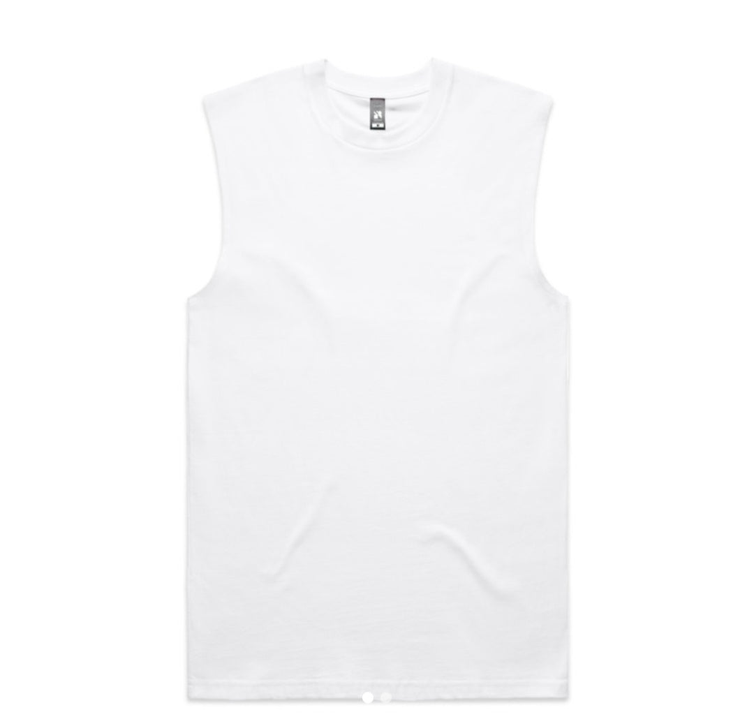 AS COLOURS- CLASSIC TANK & LOGO DESIGN/ QTY 1