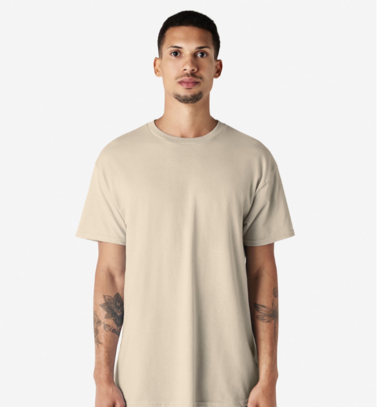 GILDAN UNISEX- COTTON TEE & LOGO DESIGN/ QTY OF 10