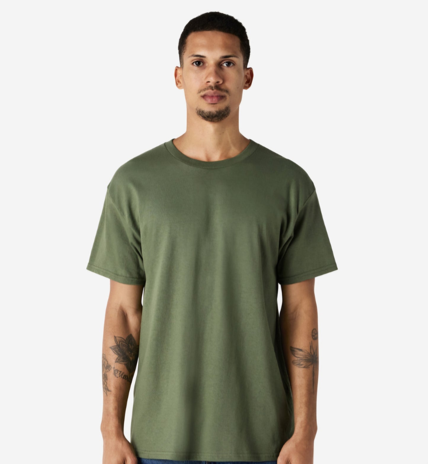 GILDAN UNISEX- COTTON TEE & LOGO DESIGN/ QTY OF 1