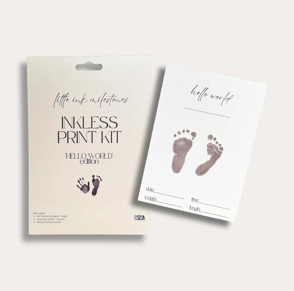 HELLO WORLD- INKLESS PRINT KIT- Little Lullaby