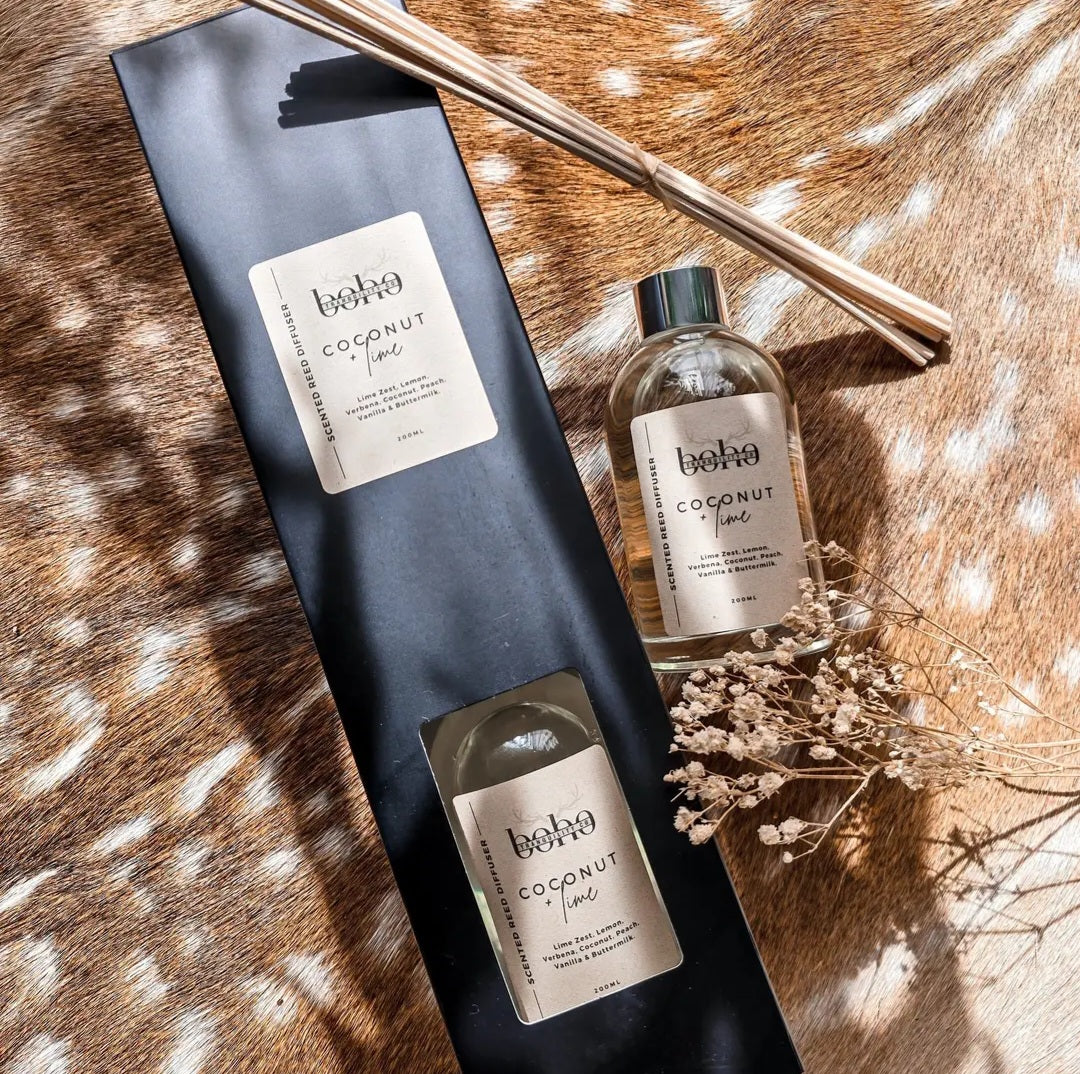 REED DIFFUSER 200ml- Boho Tranquility Co