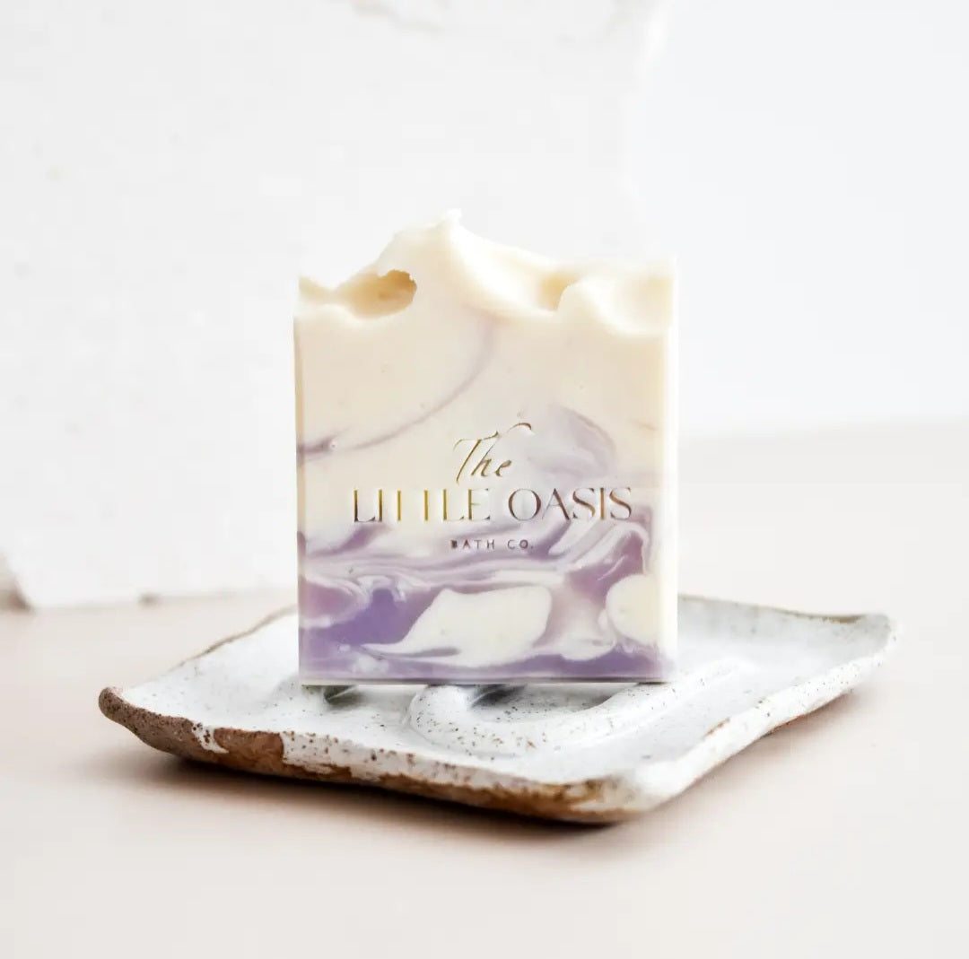 HANDMADE MINI OAT SOAP BAR VARIETY- The Little Oasis Bath Co