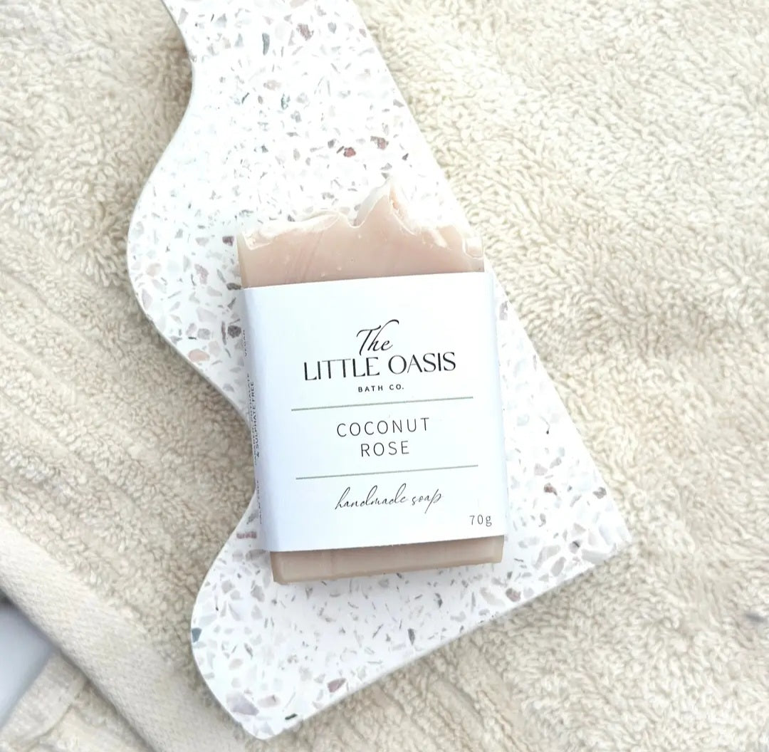 HANDMADE MINI OAT SOAP BAR VARIETY- The Little Oasis Bath Co