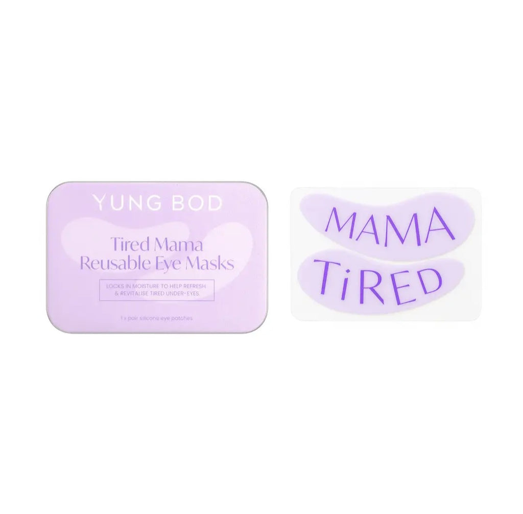 TIRED MAMA REUSABLE SILICONE EYE MASKS- Yung Bod