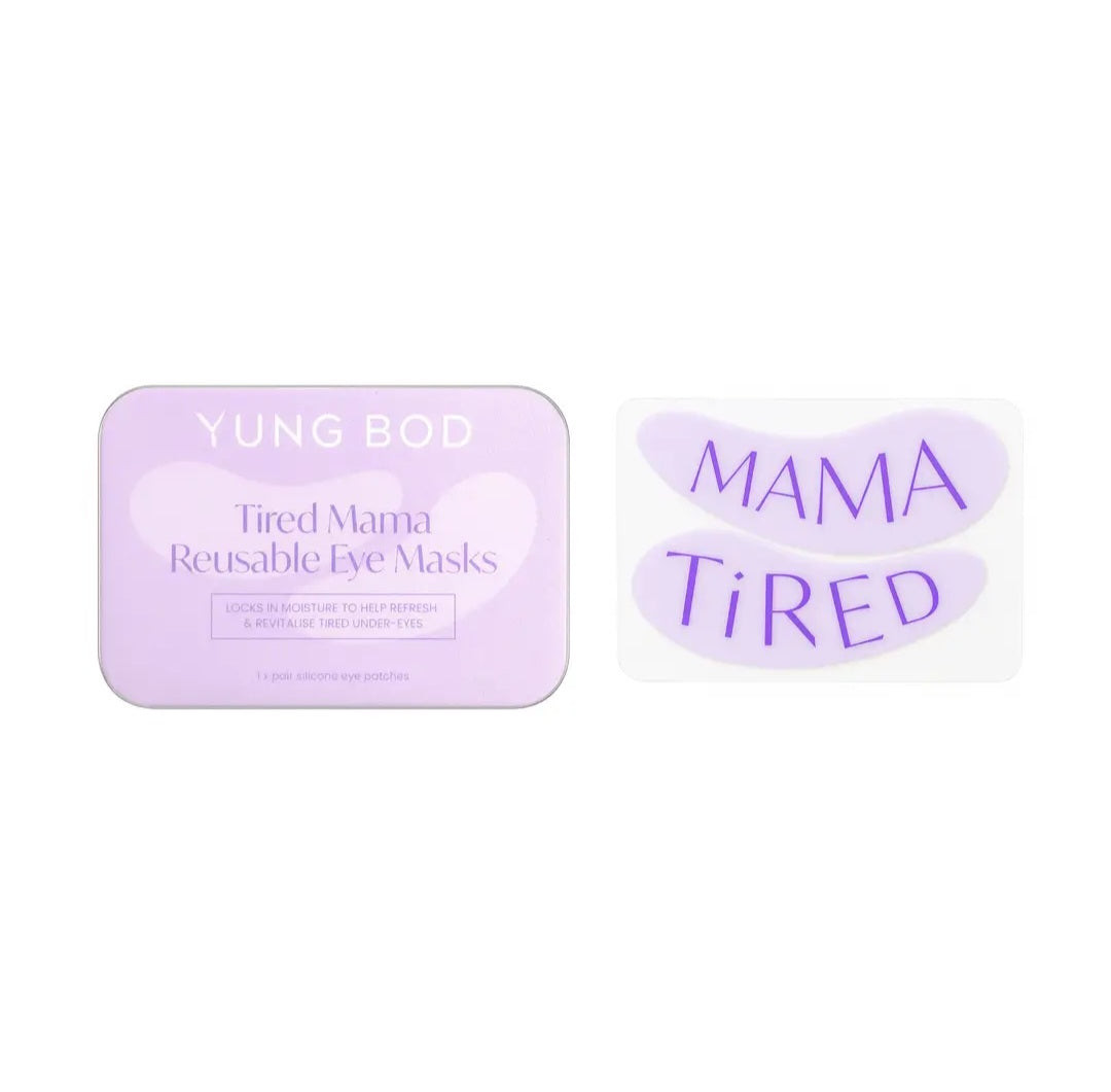 TIRED MAMA REUSABLE SILICONE EYE MASKS- Yung Bod
