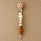 PACIFIER CLIP KIRA- CLAY