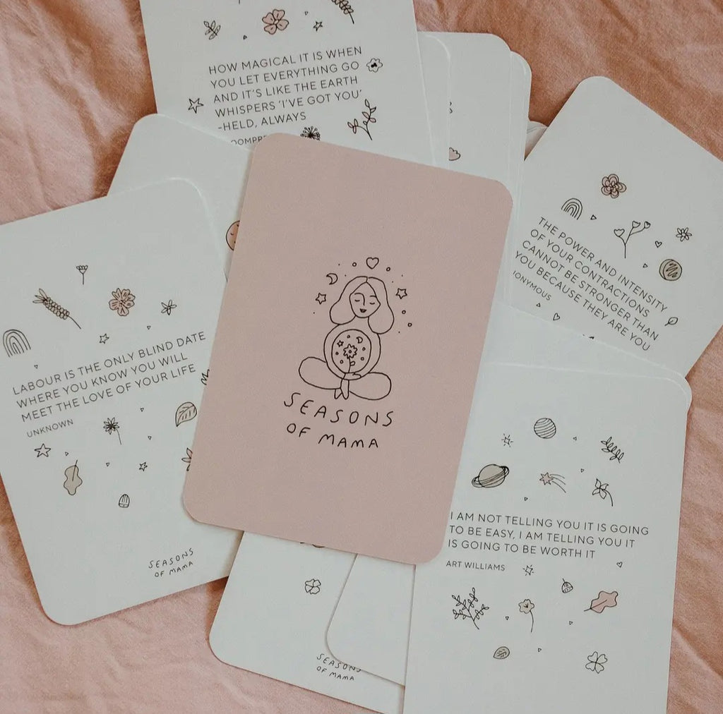 PREGNANCY & BIRTH AFFIRMATION CARDS - SEASONS OF MAMA