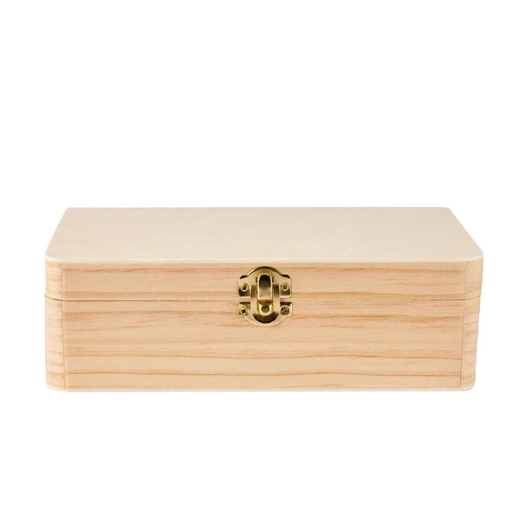 PERSONALISED WOODEN BOX