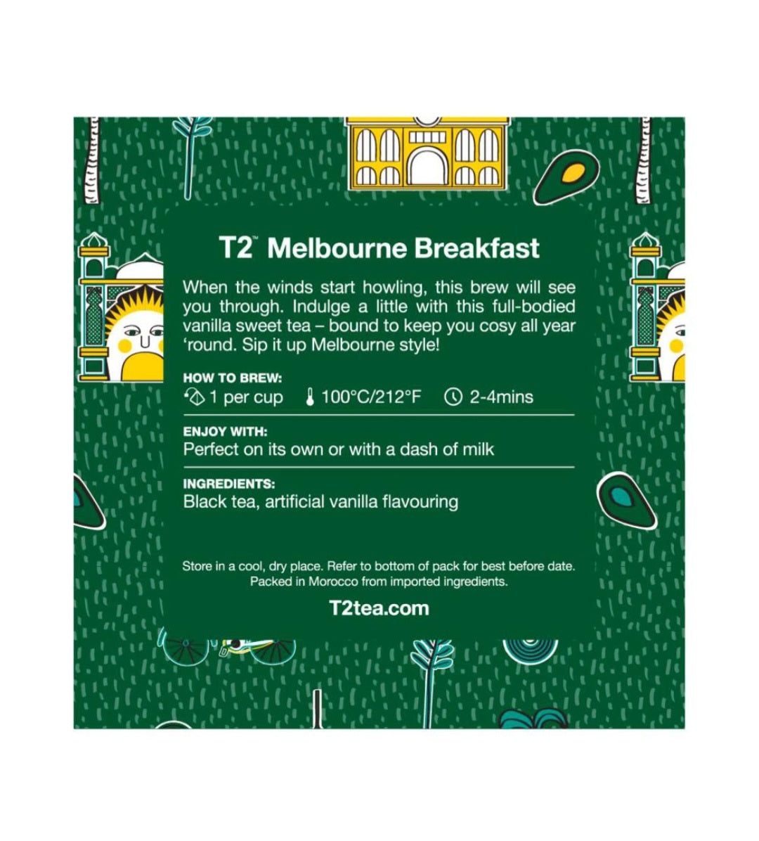 T2 BLACK TEA- 10 BAGS