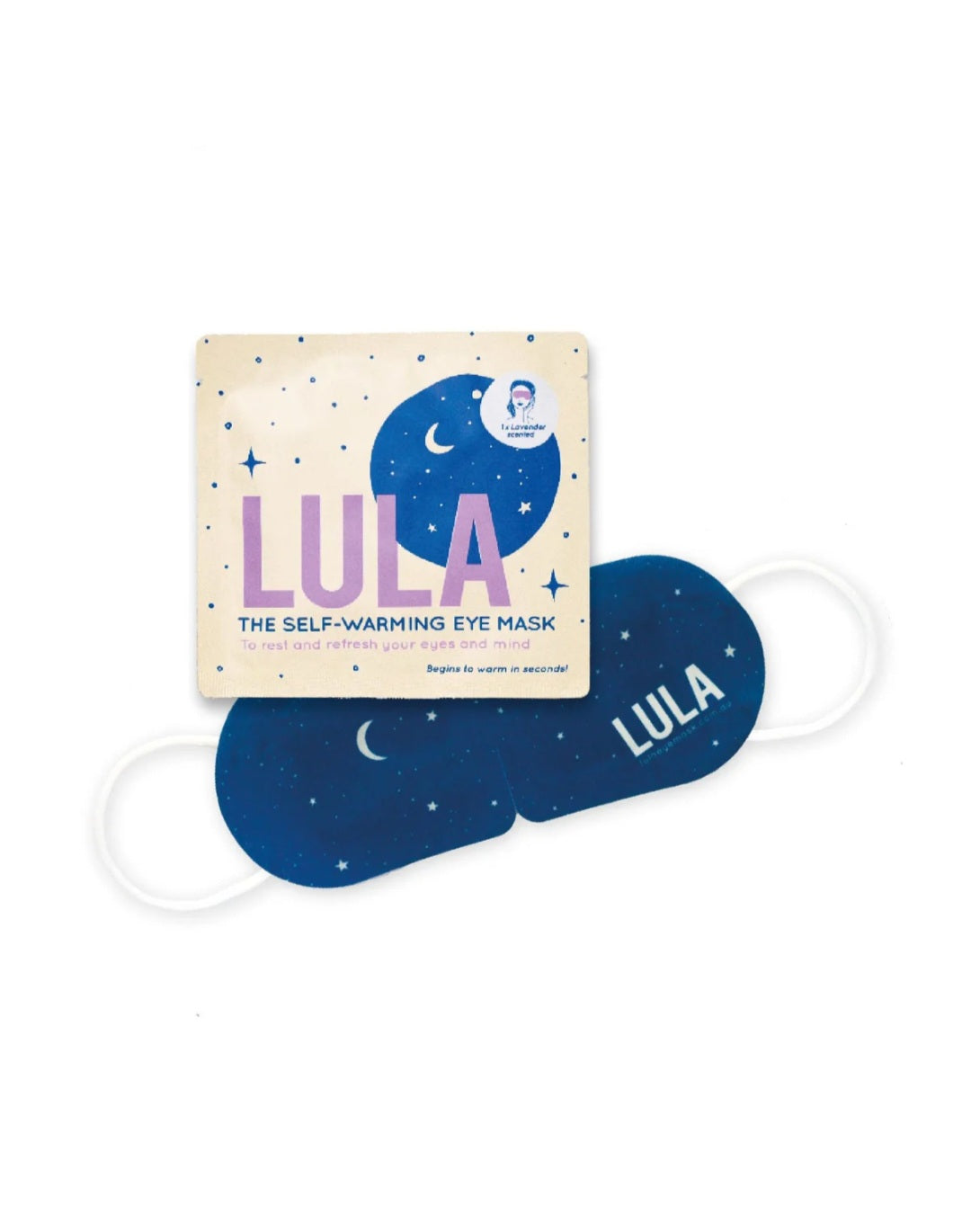 LULA SELF-WARMING EYE MASK, VARIETIES