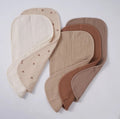 ORGANIC MUSLIN BURP CLOTHS- 5 PACK