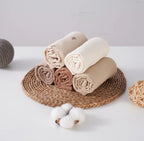 ORGANIC MUSLIN BURP CLOTHS- 5 PACK