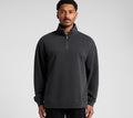 MENS STENCIL HALF ZIP- AS COLOURS