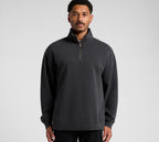 MENS STENCIL HALF ZIP- AS COLOURS