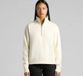 WOMENS HALF ZIP CREW- AS COLOURS