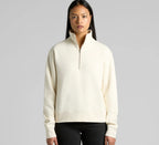WOMENS HALF ZIP CREW- AS COLOURS