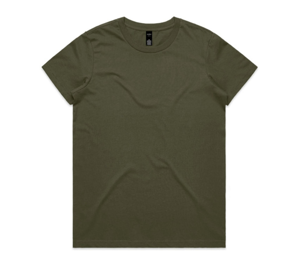 WOMENS CLASSIC TEE- AS COLOURS