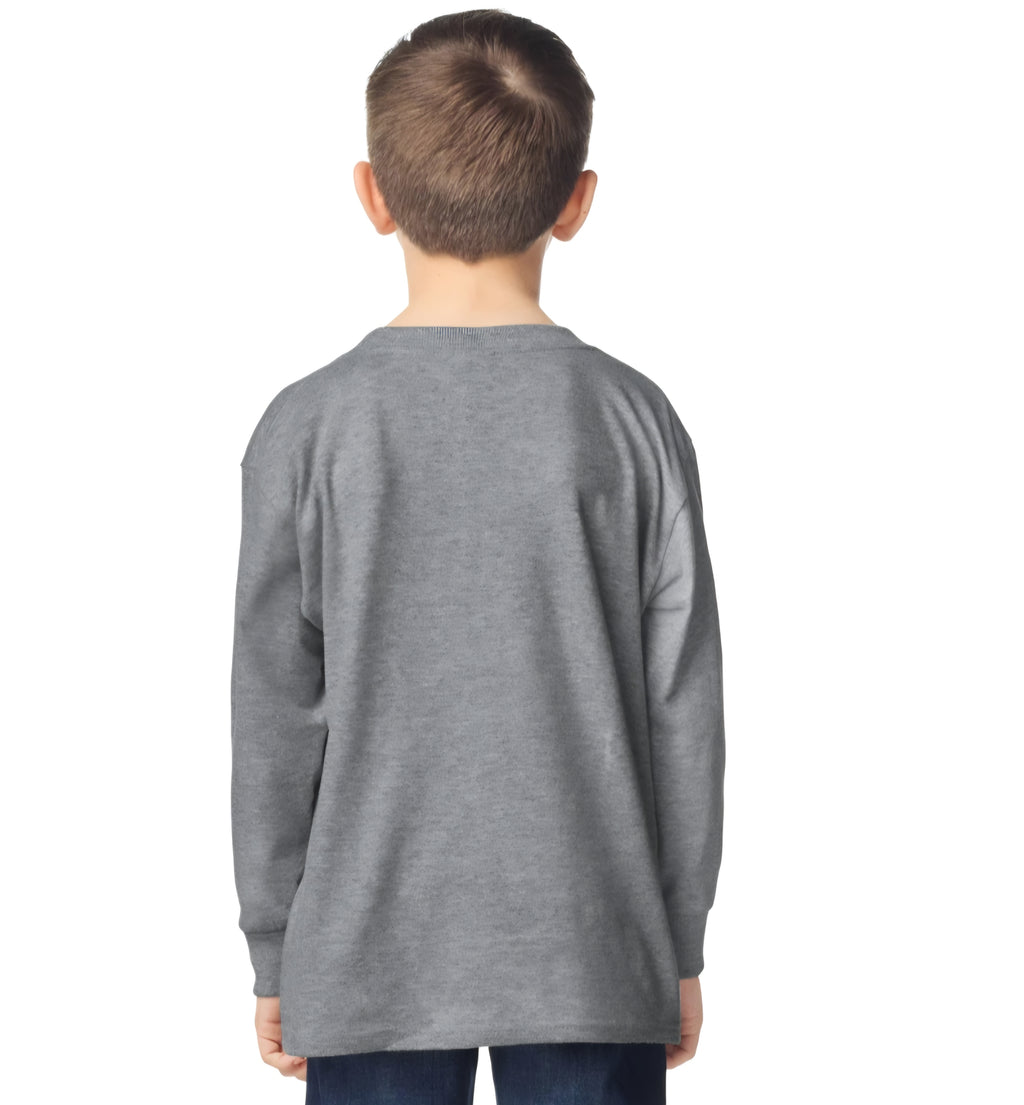 KIDS LONG SLEEVE- GILDAN
