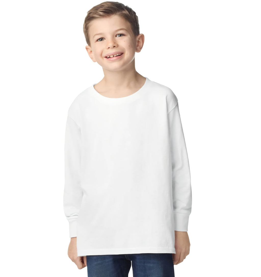 KIDS LONG SLEEVE- GILDAN