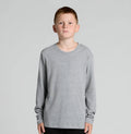KIDS RELAXED L/SLEEVE TEE- AS COLOURS