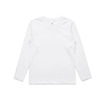 KIDS RELAXED L/SLEEVE TEE- AS COLOURS
