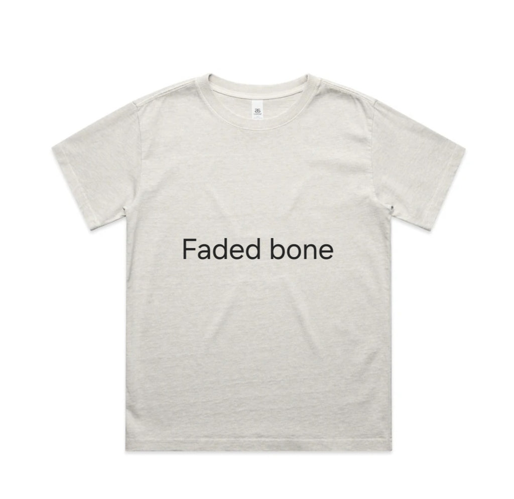 KIDS RELAXED FADED TEE- AS COLOURS