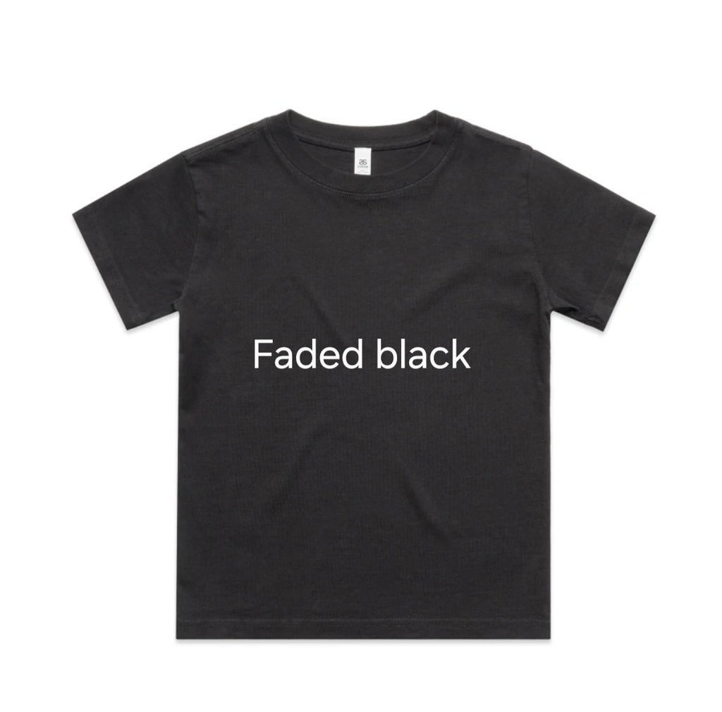 KIDS RELAXED FADED TEE- AS COLOURS