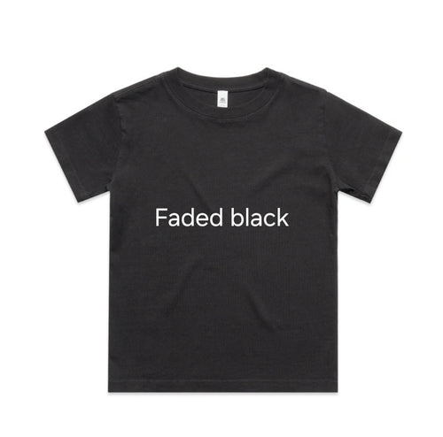 KIDS RELAXED FADED TEE- AS COLOURS