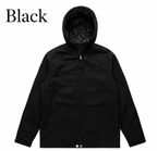 MEN'S CANVAS HOODED JACKET- AS COLOURS