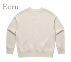 WOMENS RELAXED CREW- AS COLOURS